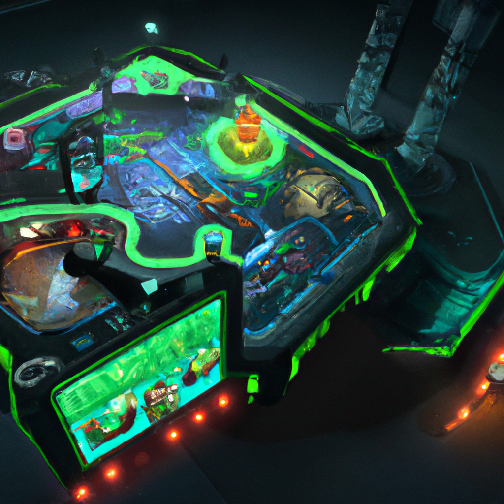 Arcade arena panorama